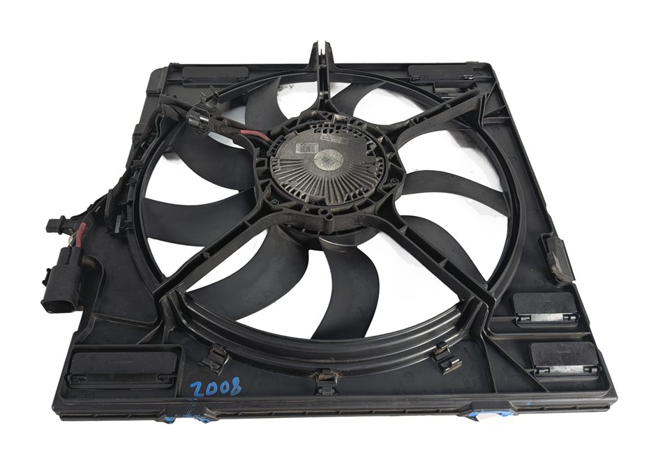 Thumbnail 3: 2008-2014 BMW X5 X5M X6 X6M (E70 E71) 850 WATT RADIATOR COOLING FAN ASSEMBLY