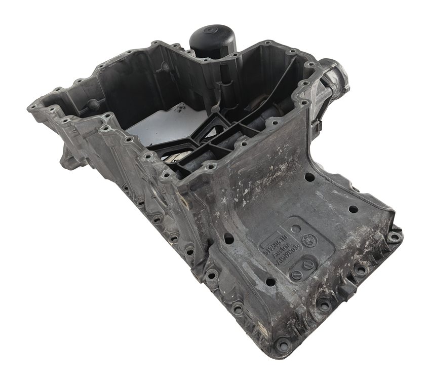 Thumbnail 2: 08-17 BMW X5 X5M X6 X6M (E70 E71 E72) 4.4L N63 V8 ENGINE UPPER OIL PAN CRADLE