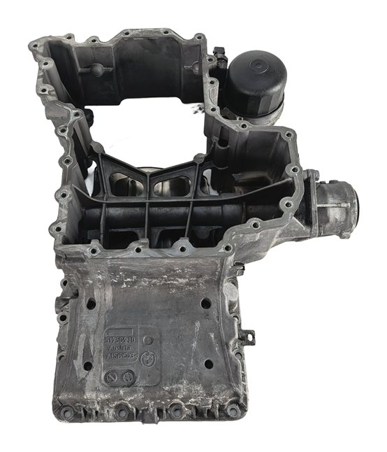 Thumbnail 3: 08-17 BMW X5 X5M X6 X6M (E70 E71 E72) 4.4L N63 V8 ENGINE UPPER OIL PAN CRADLE