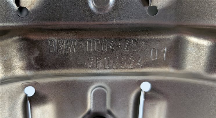Thumbnail 6: 08-17 BMW X5 X5M X6 X6M (E70 E71 E72) 4.4L N63 V8 ENGINE UPPER OIL PAN CRADLE