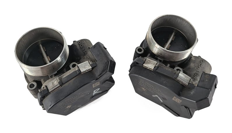 Thumbnail 2: 08-18 BMW 5 6 7 M5 M6 (E70 F01 F10 F12 F15 F16) 4.4L ENGINE THROTTLE BODY SET-2