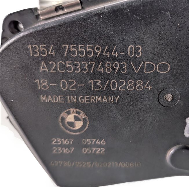Thumbnail 5: 08-18 BMW 5 6 7 M5 M6 (E70 F01 F10 F12 F15 F16) 4.4L ENGINE THROTTLE BODY SET-2