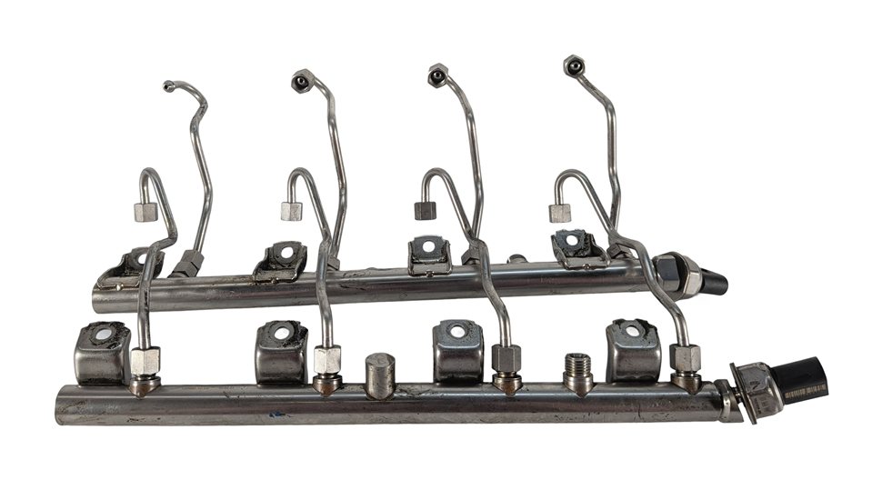 2013 BMW X5 E70 4.4L N63 ENGINE LEFT/RIGHT HIGH PRESSURE FUEL RAIL SET/2