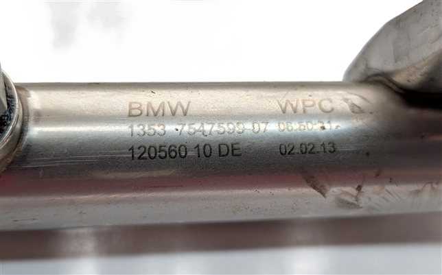 Thumbnail 5: 2013 BMW X5 E70 4.4L N63 ENGINE LEFT/RIGHT HIGH PRESSURE FUEL RAIL SET/2