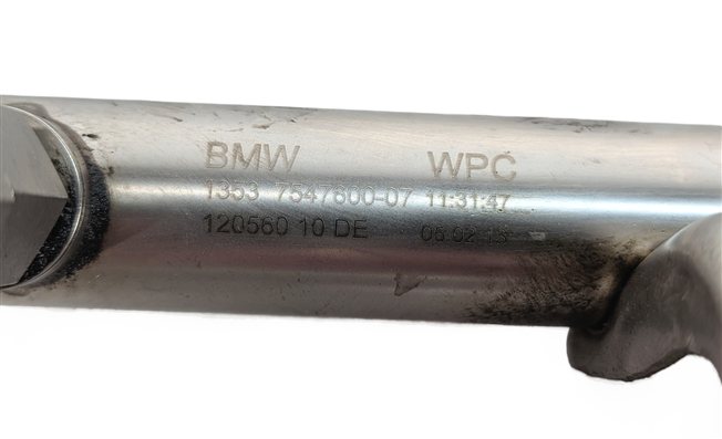 Thumbnail 6: 2013 BMW X5 E70 4.4L N63 ENGINE LEFT/RIGHT HIGH PRESSURE FUEL RAIL SET/2