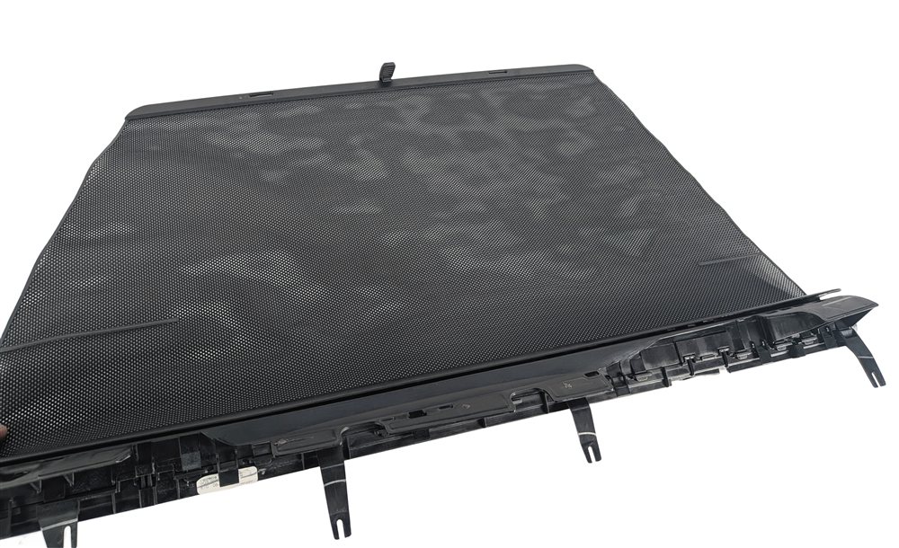 07-13 BMW X5 (E70) LEFT REAR DOOR RETRACTABLE WINDOW UV SUN SCREEN SHADE (BLACK)