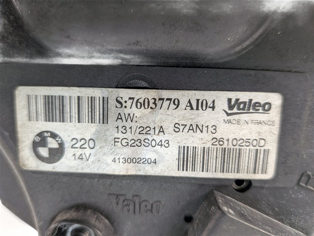 Thumbnail 10: 08-14 BMW 550i 650i 750i X5 X5M X6 X6M (E70 F01 F10) 4.4TT 220 AMP ALTERNATOR