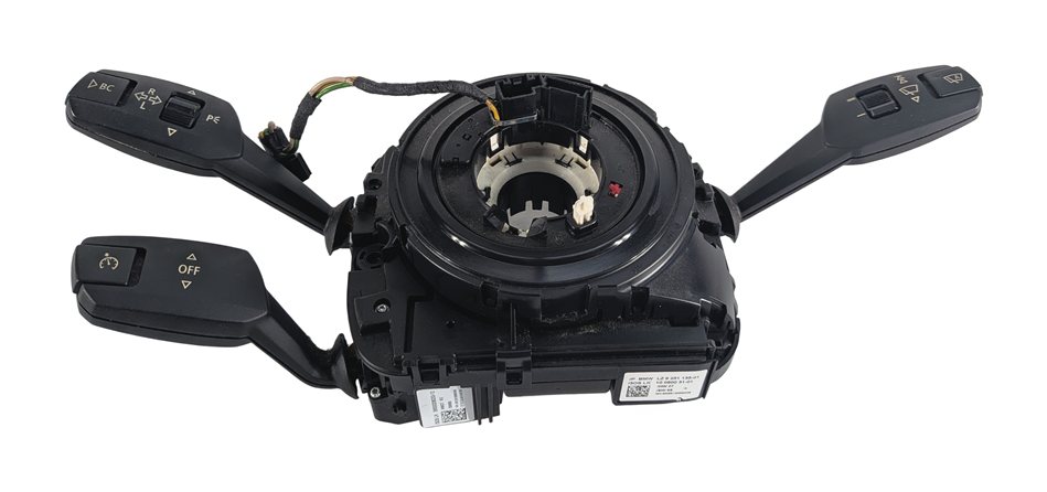 07-13 BMW X5 (E70) HEATED STEERING WHEEL BLINKER WIPER CRUISE COMBINATION SWITCH