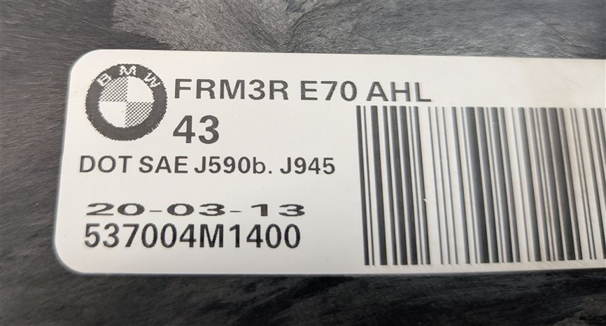 Thumbnail 4: 07-14 BMW X5 X5M X6 X6M (E70 E71) FRM3 FRM III AHL BCM BODY LIGHT CONTROL MODULE