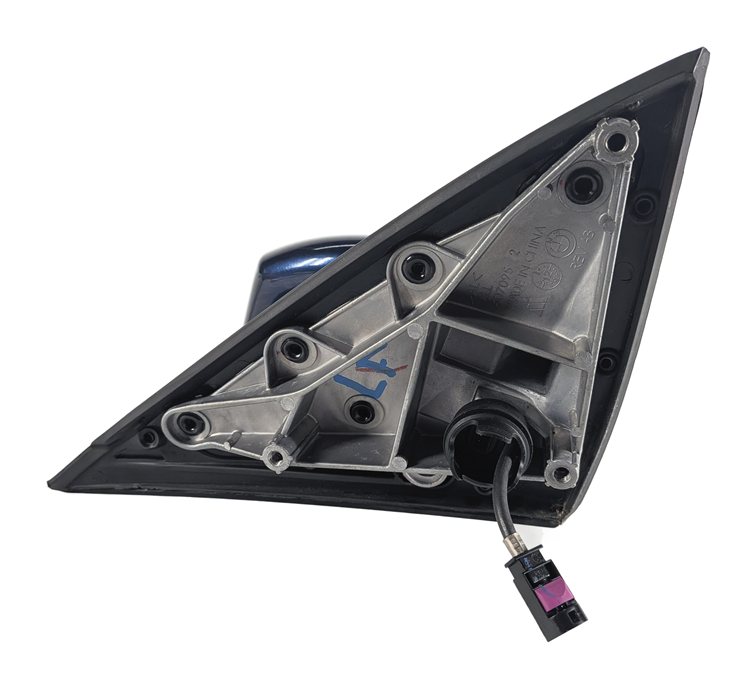 Thumbnail 6: 2010-2013 BMW X5 (E70) LEFT PFOLD MEM AUTODIM CAMERA HEATED DOOR MIRROR (Blue)