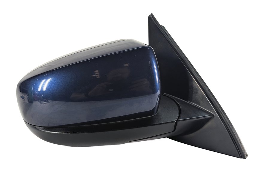 Thumbnail 2: 10-13 BMW X5 (E70) RIGHT P-FOLD MEM AUTODIM CAMERA HEATED DOOR MIRROR (Blue)