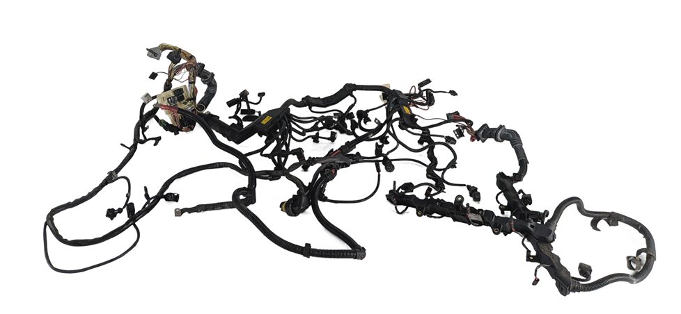 2013 BMW X5 E70 4.4L N63 ENGINE MOTOR WIRE WIRING HARNESS LOOM 12517646742