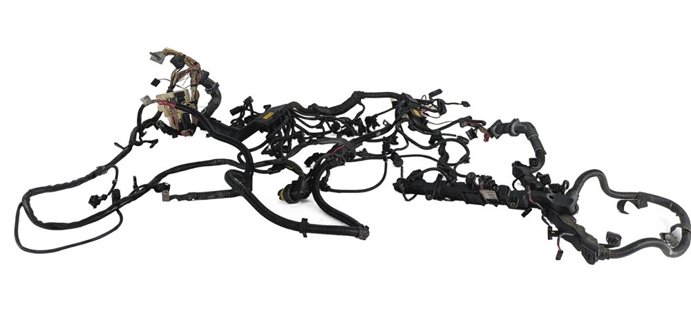 Thumbnail 2: 2013 BMW X5 E70 4.4L N63 ENGINE MOTOR WIRE WIRING HARNESS LOOM 12517646742