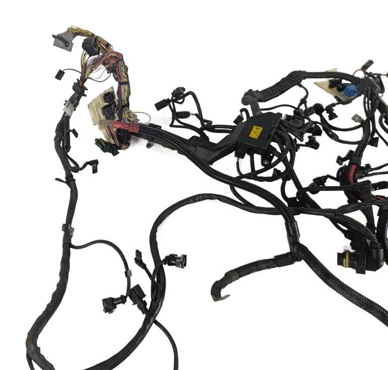 Thumbnail 3: 2013 BMW X5 E70 4.4L N63 ENGINE MOTOR WIRE WIRING HARNESS LOOM 12517646742