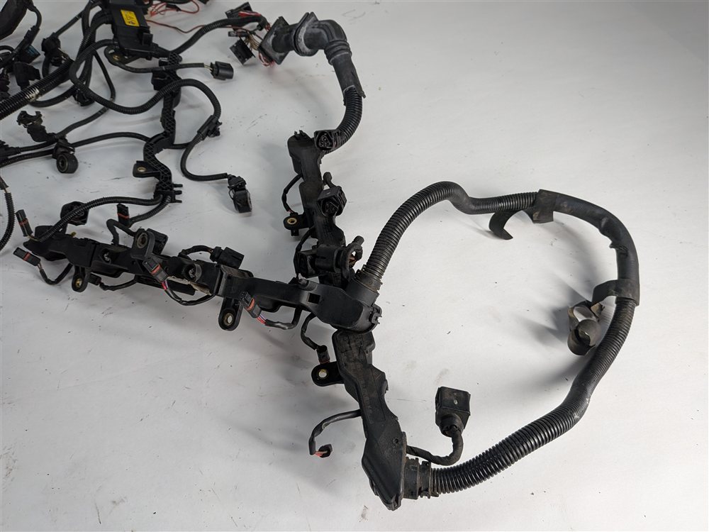 Thumbnail 6: 2013 BMW X5 E70 4.4L N63 ENGINE MOTOR WIRE WIRING HARNESS LOOM 12517646742