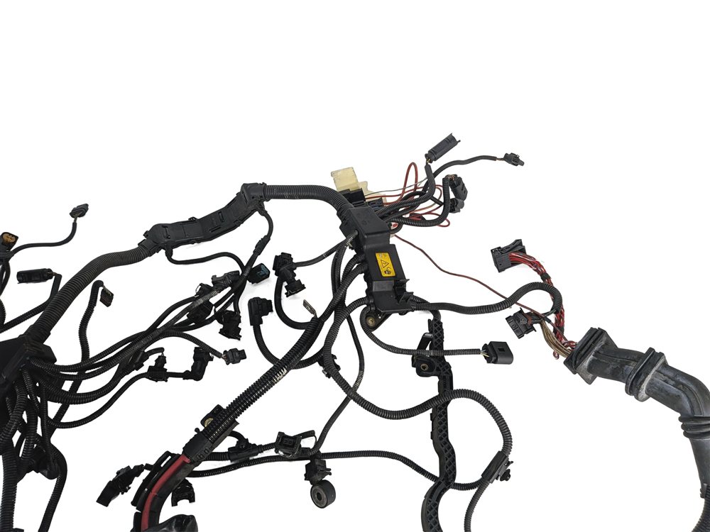 Thumbnail 7: 2013 BMW X5 E70 4.4L N63 ENGINE MOTOR WIRE WIRING HARNESS LOOM 12517646742