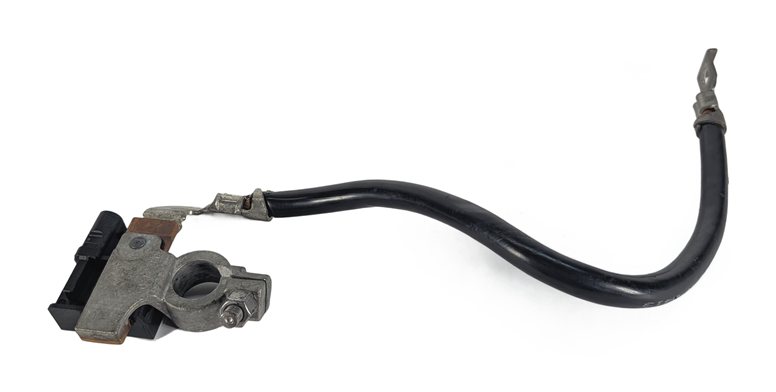 2013 BMW X5 E70 4.4L NEGATIVE GROUND BATTERY CABLE w/ IBS SENSOR TERMINAL