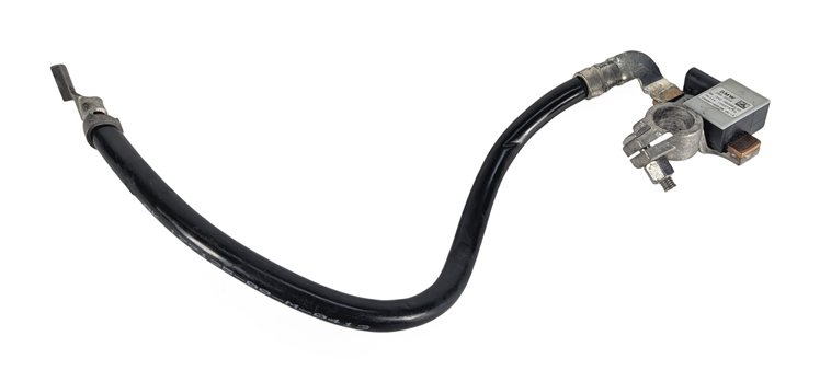 Thumbnail 3: 2013 BMW X5 E70 4.4L NEGATIVE GROUND BATTERY CABLE w/ IBS SENSOR TERMINAL