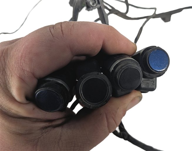 Thumbnail 3: 2013 BMW X5 E70 REAR PARK ASSIST PDC SENSORS SET w/BUMPER WIRING HARNESS
