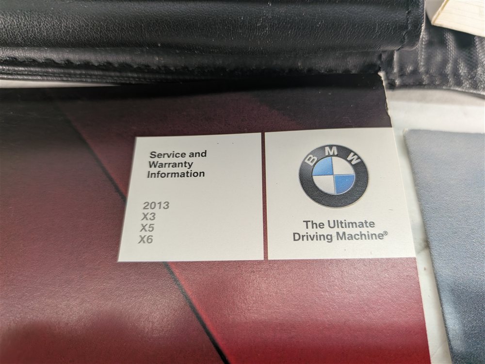 Thumbnail 3: 2013 BMW X5 (E70) 4.4L OWNER'S MANUAL BOOKLET GUIDE BOOK SET