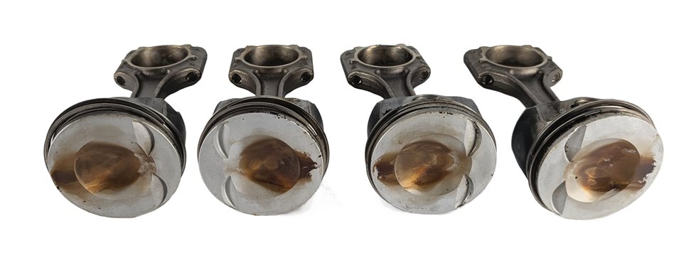 Thumbnail 2: 2015-2018 AUDI Q3 (8U) 2.0L CCTA TURBO ENGINE PISTON w/ CONNECTING ROD SET/4