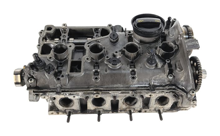Thumbnail 4: 08-18 VW BEETLE JETTA PASSAT AUDI A3 (8U) 2.0L CCTA TURBO ENGINE CYLINDER HEAD