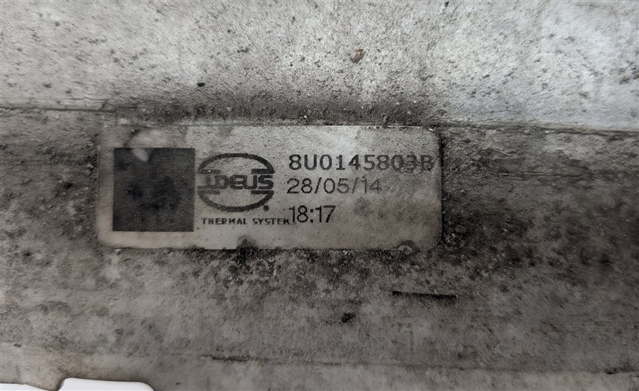 Thumbnail 4: 2015-2018 AUDI Q3 (8U) 2.0L TURBO ENGINE TURBOCHARGER AIR INTAKE INTERCOOLER