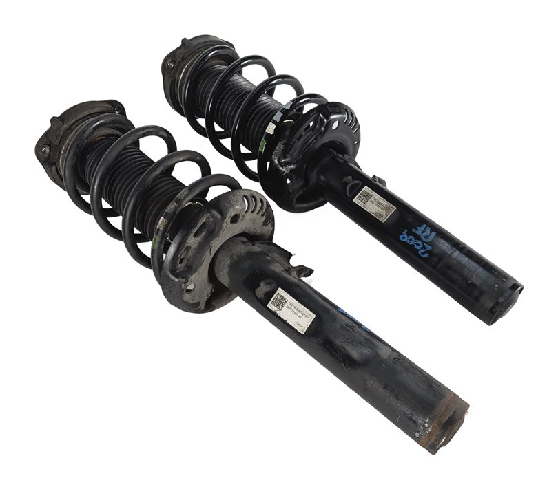2015-2018 AUDI Q3 (8U) FRONT LEFT & RIGHT STANDARD SUSPENSION SHOCK STRUT SET 2
