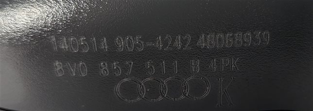 Thumbnail 6: 2015-2018 AUDI A3 Q3 S3 (8U 8V 8VF) AUTODIM REARVIEW MIRROR w/ COMPASS (Black)