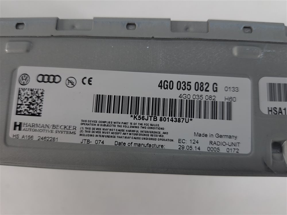 Thumbnail 6: 09-17 VW / AUDI A4 S6 Q3 Q5 Q7 RS5 S5 S6 TOUAREG RADIO RECEIVER CONTROL MODULE