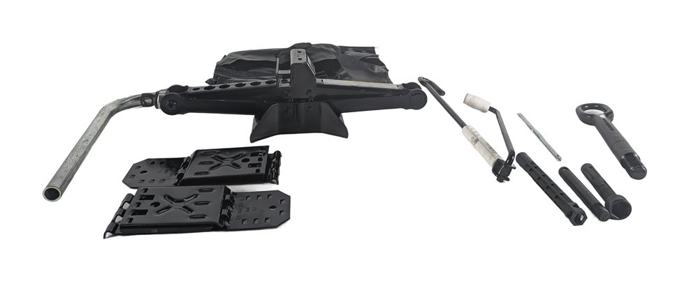 Thumbnail 2: 2015-2018 AUDI Q3 (8U) EMERGENCY SPARE TIRE JACK CAR LIFT JACK TOOL KIT SET
