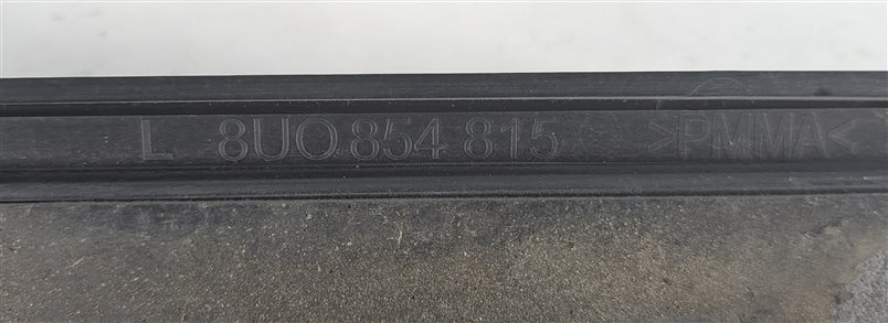 Thumbnail 4: 2015 AUDI Q3 (8U) REAR LEFT WINDOW GLASS MOULDING TRIM SEAL
