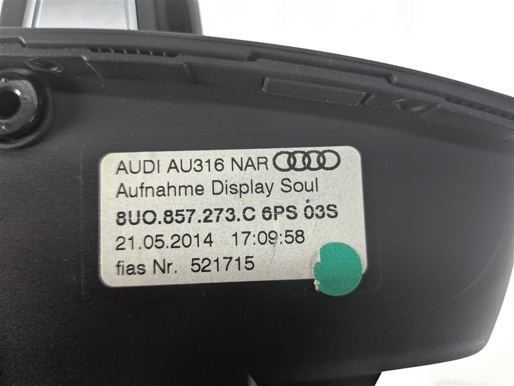 Thumbnail 7: 2015-2018 AUDI Q3 (8U) RADIO PHONE MEDIA MULTIMEDIA 7" COLOR DISPLAY SCREEN
