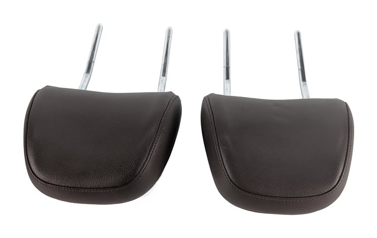 Thumbnail 3: 13-17 AUDI Q3 Q5 SQ5 (B8 8R 8U) FRONT LEFT & RIGHT SEAT HEADREST SET-2 (Brown)