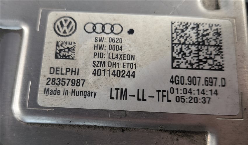 Thumbnail 10: 2015 AUDI Q3 (8U) FRONT RIGHT PASSENGER XENON HID HEADLIGHT LIGHT LAMP (NON AFS)
