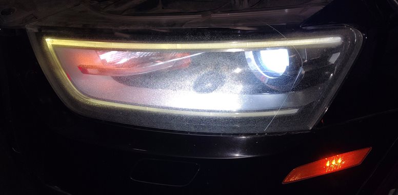 Thumbnail 2: 2015 AUDI Q3 (8U) FRONT LEFT DRIVER XENON HID HEADLIGHT LIGHT LAMP (NON AFS)