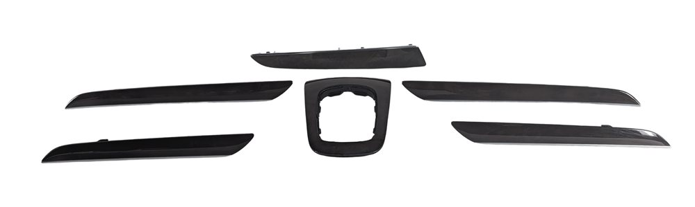 2015 AUDI Q3 (8U) INTERIOR DOOR DASH CENTER CONSOLE TRIM PANEL SET/6 (Walnut)