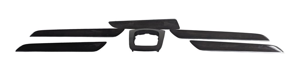 Thumbnail 2: 2015 AUDI Q3 (8U) INTERIOR DOOR DASH CENTER CONSOLE TRIM PANEL SET/6 (Walnut)