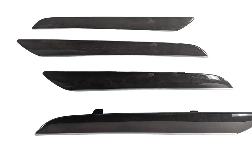 Thumbnail 3: 2015 AUDI Q3 (8U) INTERIOR DOOR DASH CENTER CONSOLE TRIM PANEL SET/6 (Walnut)
