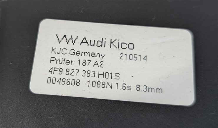 Thumbnail 4: 2015 AUDI Q3 (8U) POWER REAR LIFTGATE TAILGATE LOCK LATCH STRIKER ACTUATOR MOTOR