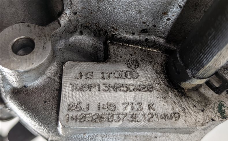 Thumbnail 8: 12-18 AUDI Q3 (8U) BEETLE JETTA TIGUAN 2.0L TURBO ENGINE TURBOCHARGER ASSEMBLY