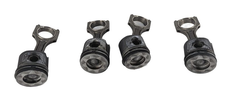 Thumbnail 2: 14-18 BMW 328 X3 (F30 F25) 2.0L TURBO DIESEL ENGINE PISTON & CONNECTING ROD SET4