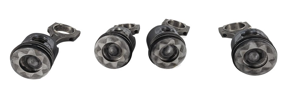 Thumbnail 3: 14-18 BMW 328 X3 (F30 F25) 2.0L TURBO DIESEL ENGINE PISTON & CONNECTING ROD SET4