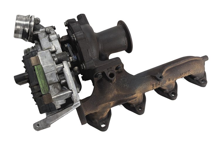 Thumbnail 2: 2014-2018 BMW 328i X3 (F25 F26) 2.0L N47T DIESEL ENGINE TURBO TURBOCHARGER