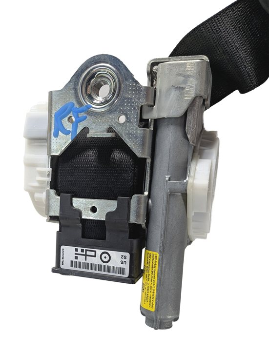 Thumbnail 6: 14-19 BMW 3 4 SERIES (F30 F32 F34) RIGHT PASSENGER SEATBELT RETRACTOR (Black)