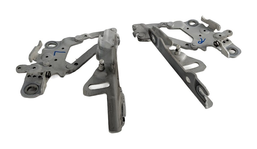 12-21 BMW 2 3 4 SERIES (F22 F30 F32 F34) LEFT & RIGHT HOOD HINGE SET 2 (White)