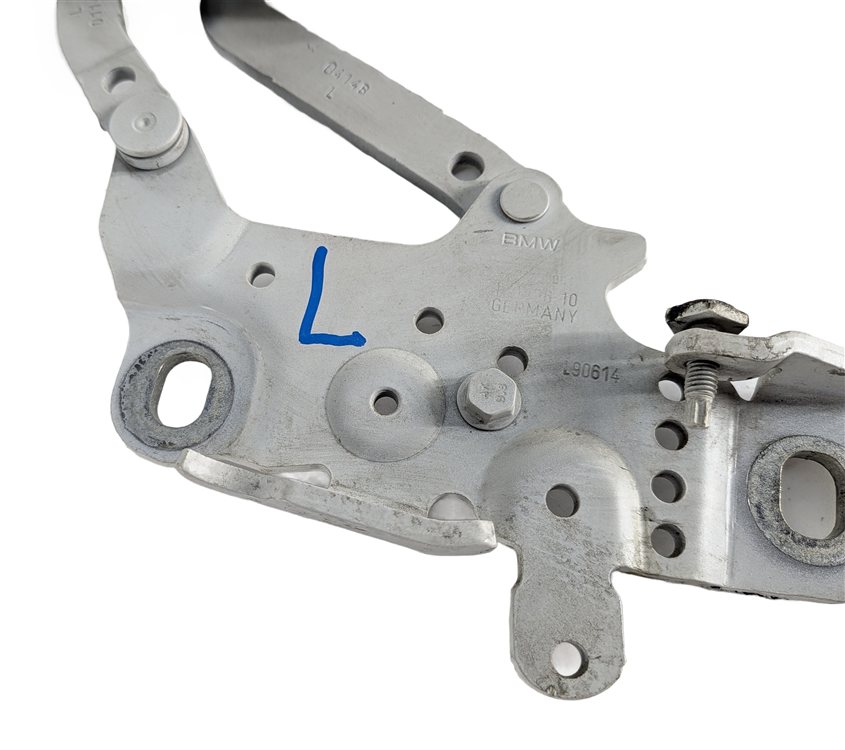 Thumbnail 4: 12-21 BMW 2 3 4 SERIES (F22 F30 F32 F34) LEFT & RIGHT HOOD HINGE SET 2 (White)