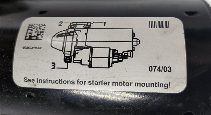Thumbnail 9: 2014-2017 BMW 328i X3 (F25 F30) A/T 2.0L N47T TURBO DIESEL ENGINE STARTER MOTOR