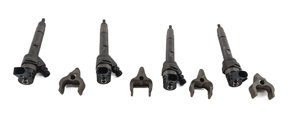 Thumbnail 2: 2014-2018 BMW 328i 535i 740i X5 - 2.0L / 3.0L DIESEL ENGINE FUEL INJECTOR SET 4