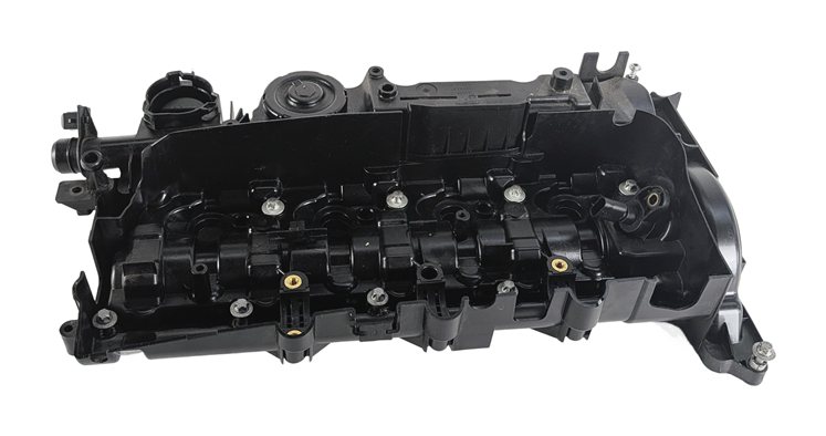 Thumbnail 2: 2014-2018 BMW 328 X3 (F30 F25) 2.0L TURBO DIESEL ENGINE VALVE COVER w/ OIL CAP